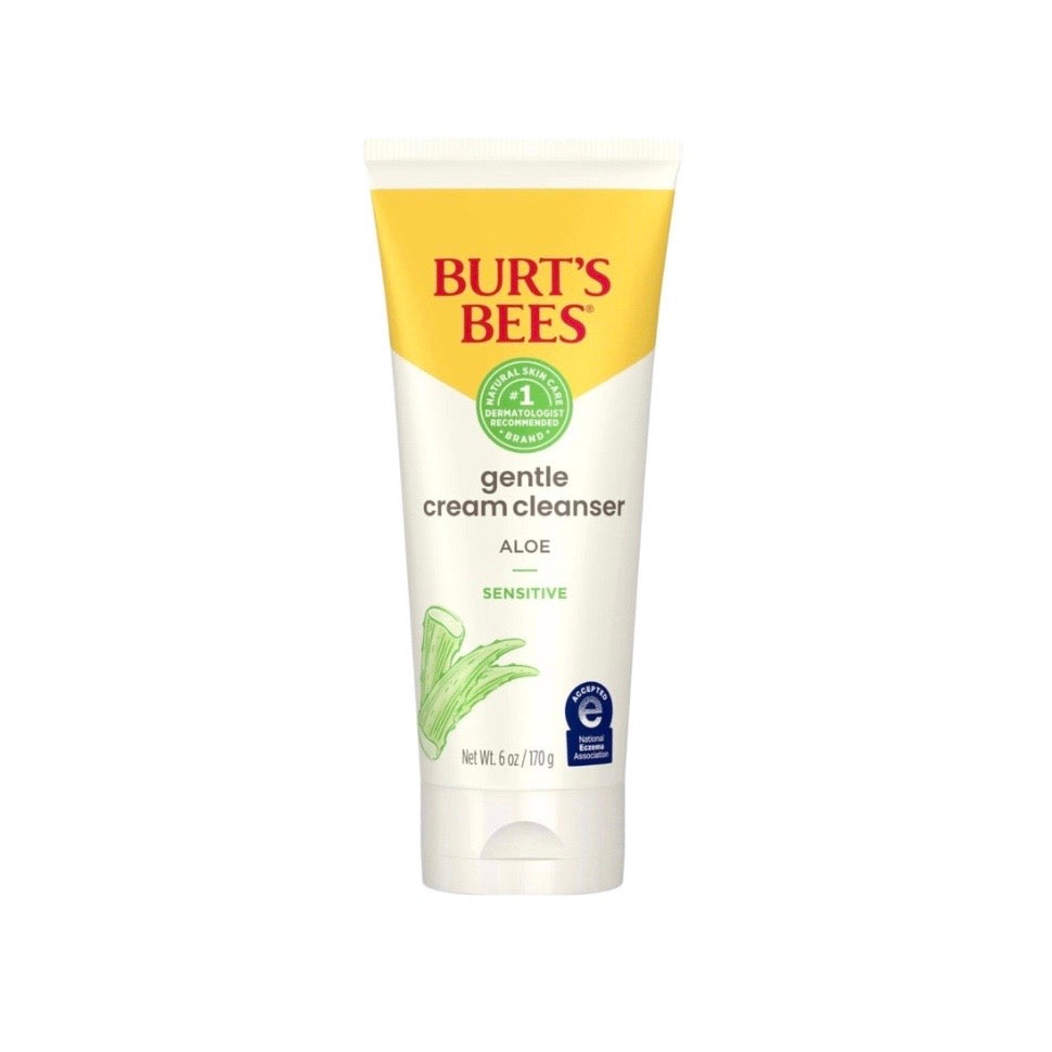 Burt's Bees Gentle Cream Cleanser with Aloe for Sensitive Skin