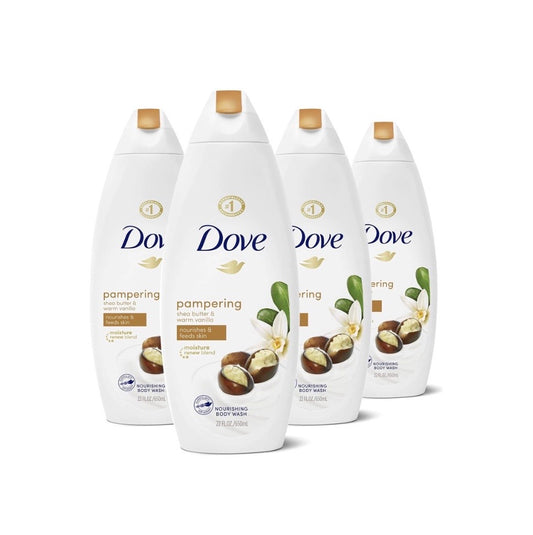 Gel de baño Dove Purely Pampering para pieles secas