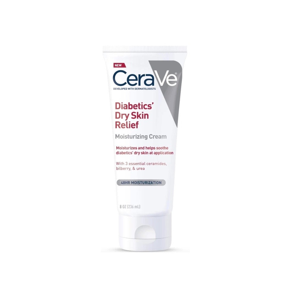 CeraVe Moisturizing Cream for Diabetics’ Dry Skin