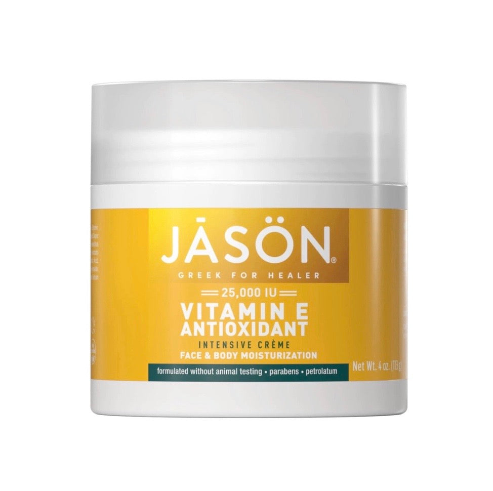 JASON Vitamin E 25, 000 IU Intensive Moisturizing Crème, For Face and Body