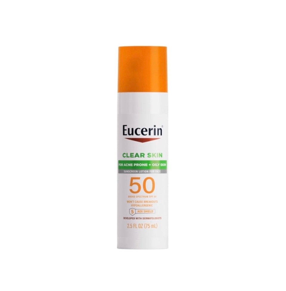 Eucerin Sun Clear Skin (Oil Control) SPF 50 Face Sunscreen Lotion