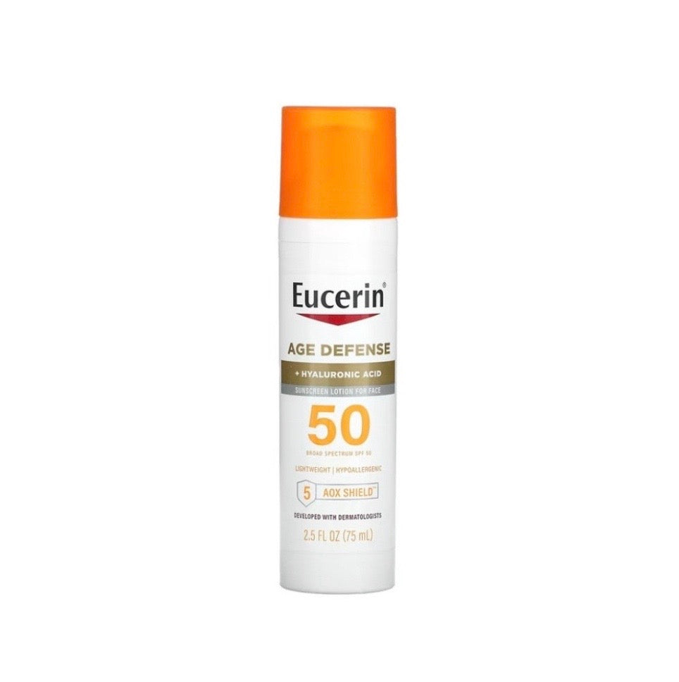 Eucerin Sun Age Defense SPF 50 Face Sunscreen Lotion