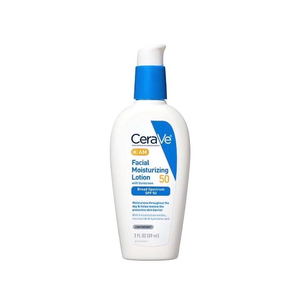 CeraVe AM Facial Moisturizing Lotion SPF 50