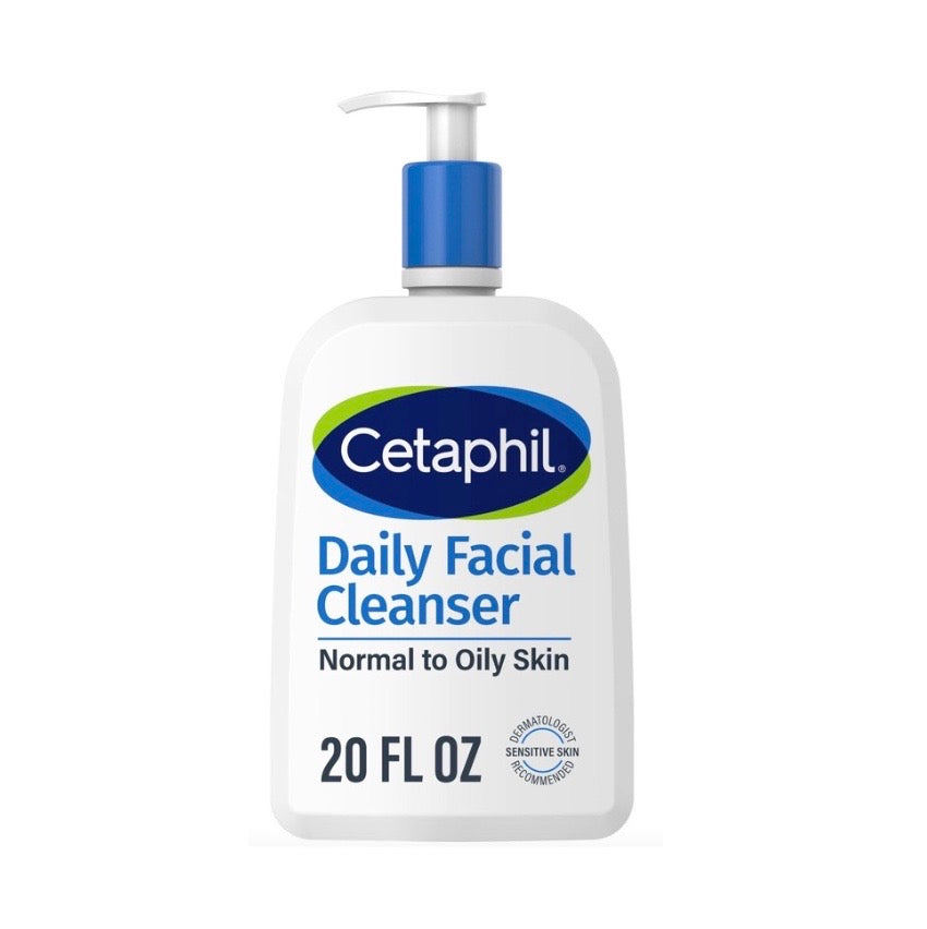 Cetaphil Face Wash, Daily Facial Cleanser for Sensitive