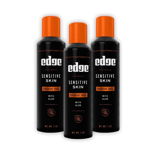 Edge Shaving Gel for Men, Sensitive Skin with Aloe