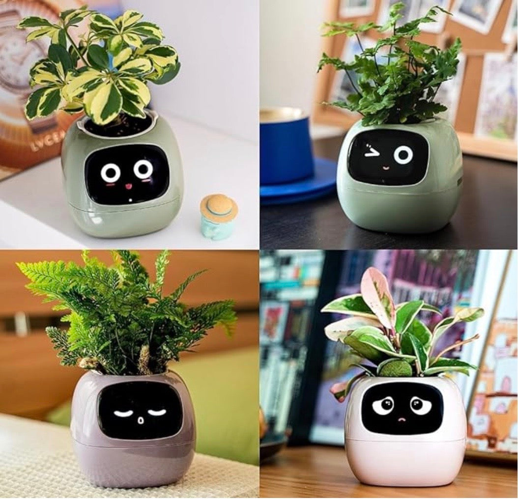 SmartGrow Planter – AI Expressions & Sensors