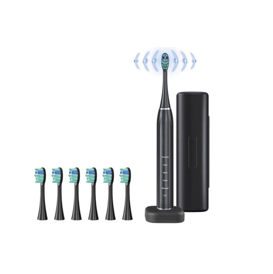 Smart Sonic Dental Care Toothbrush With 8 Brush Heads