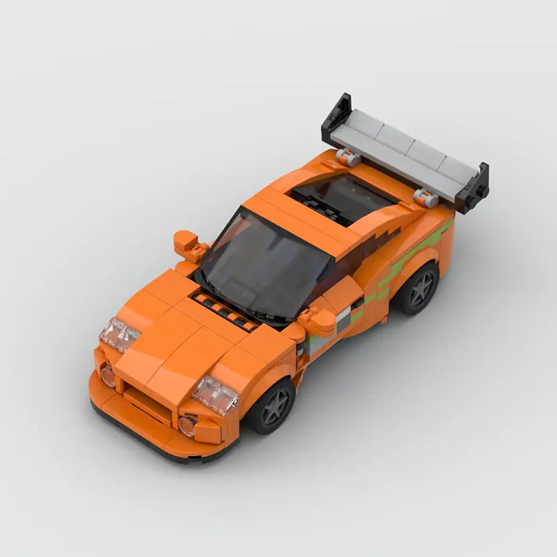 MOC Supra Sports Car Building Blocks