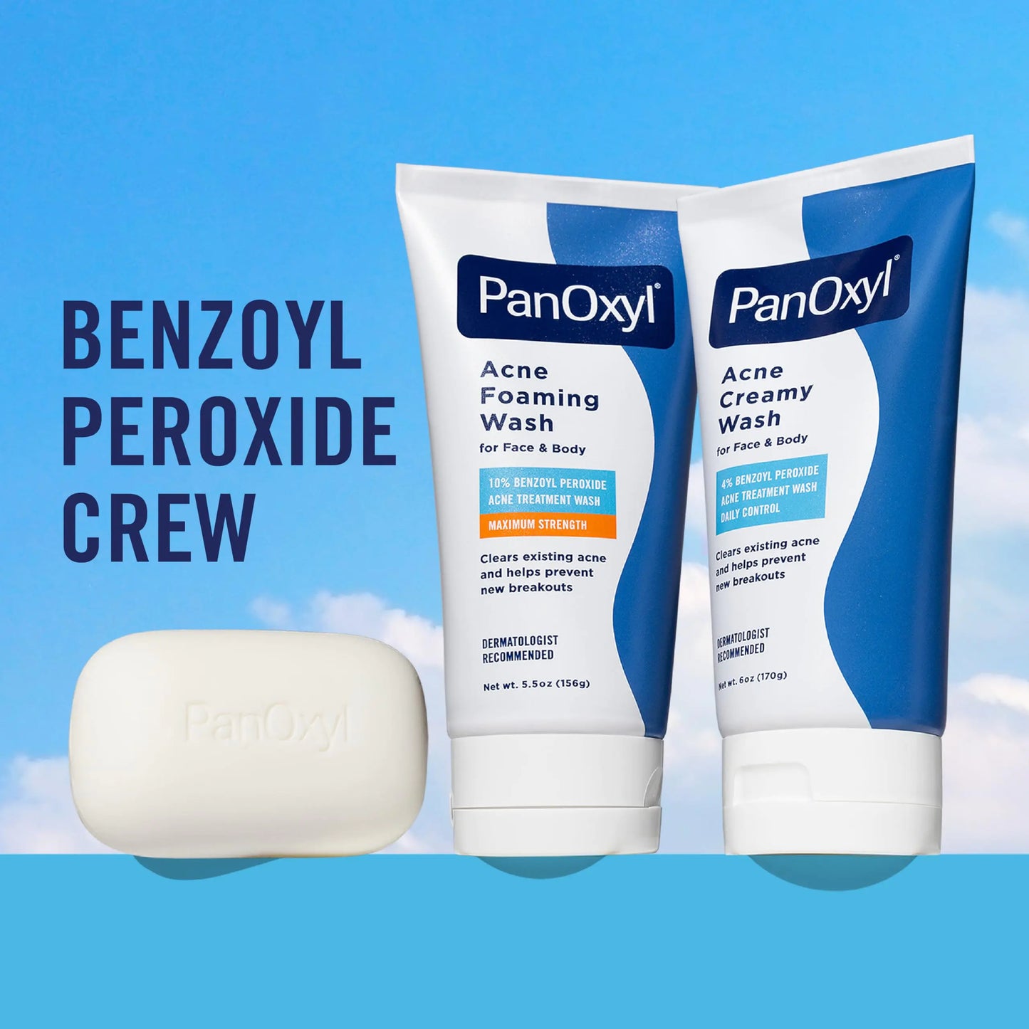 PanOxyl Antimicrobial Hydrating Acne Creamy Wash