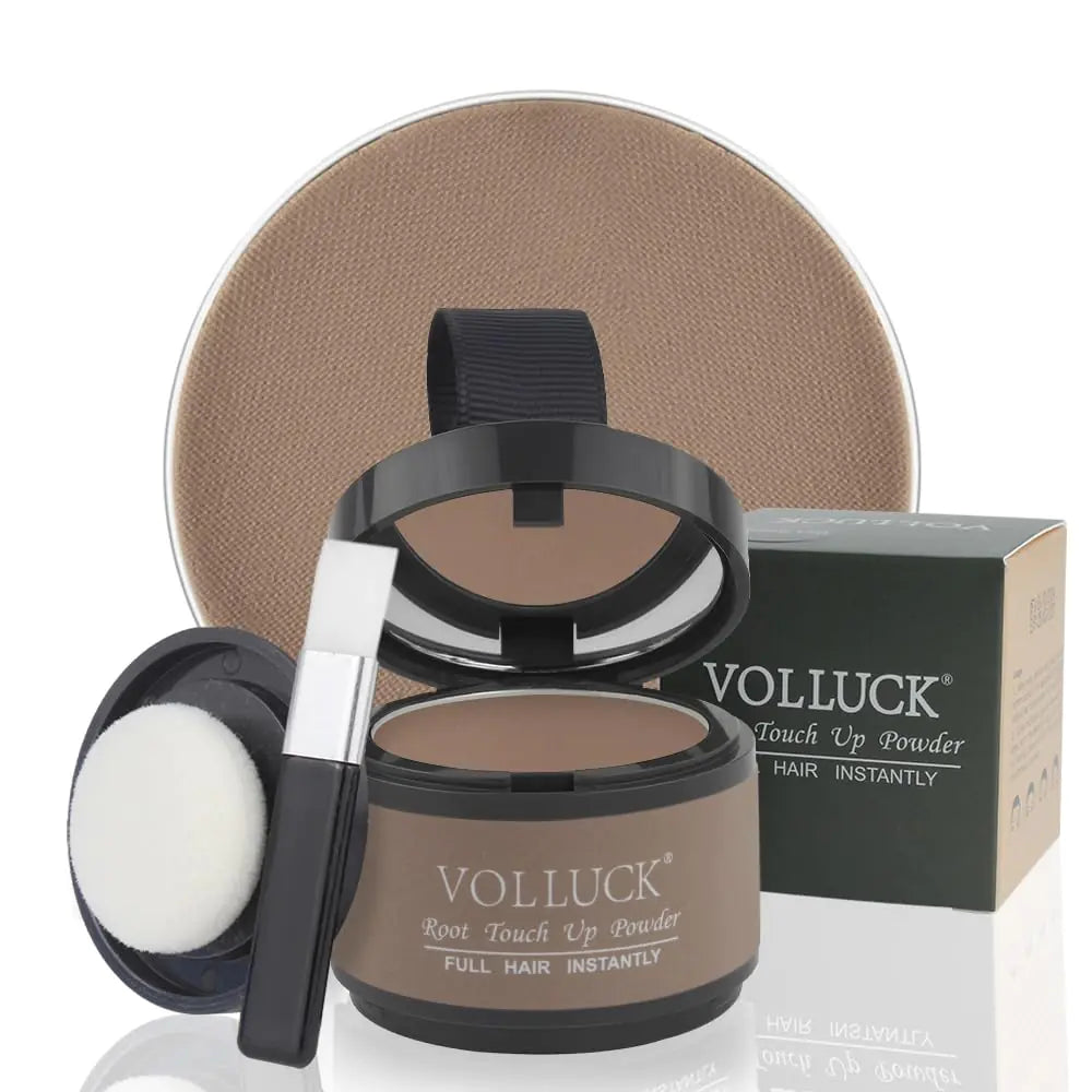 VOLLUCK Root Touch Up Powder for Gray Hair and Beard