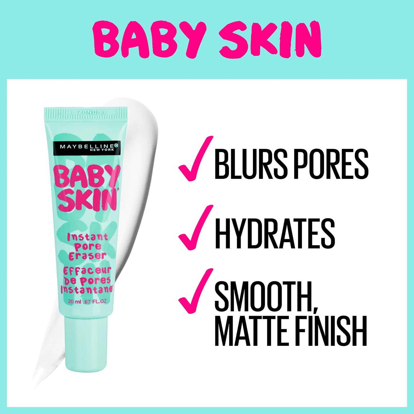 Maybelline Baby Skin Instant Pore Eraser Primer Makeup