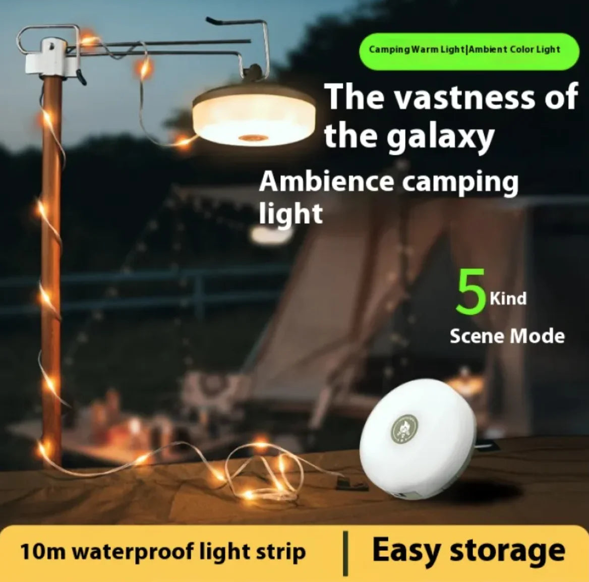 Outdoor String Lighting Camping Tent Lamp