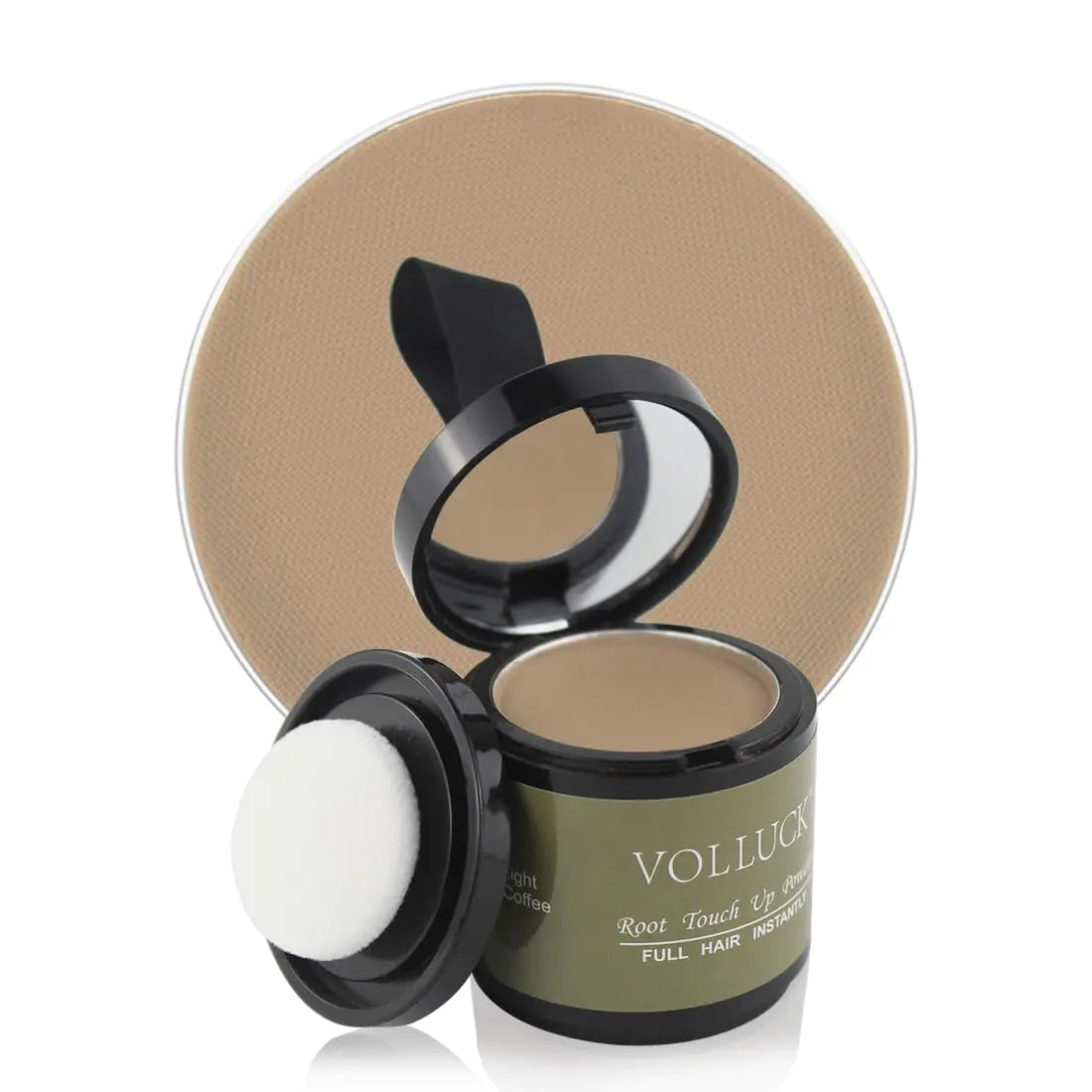 VOLLUCK Root Touch Up Powder for Gray Hair and Beard