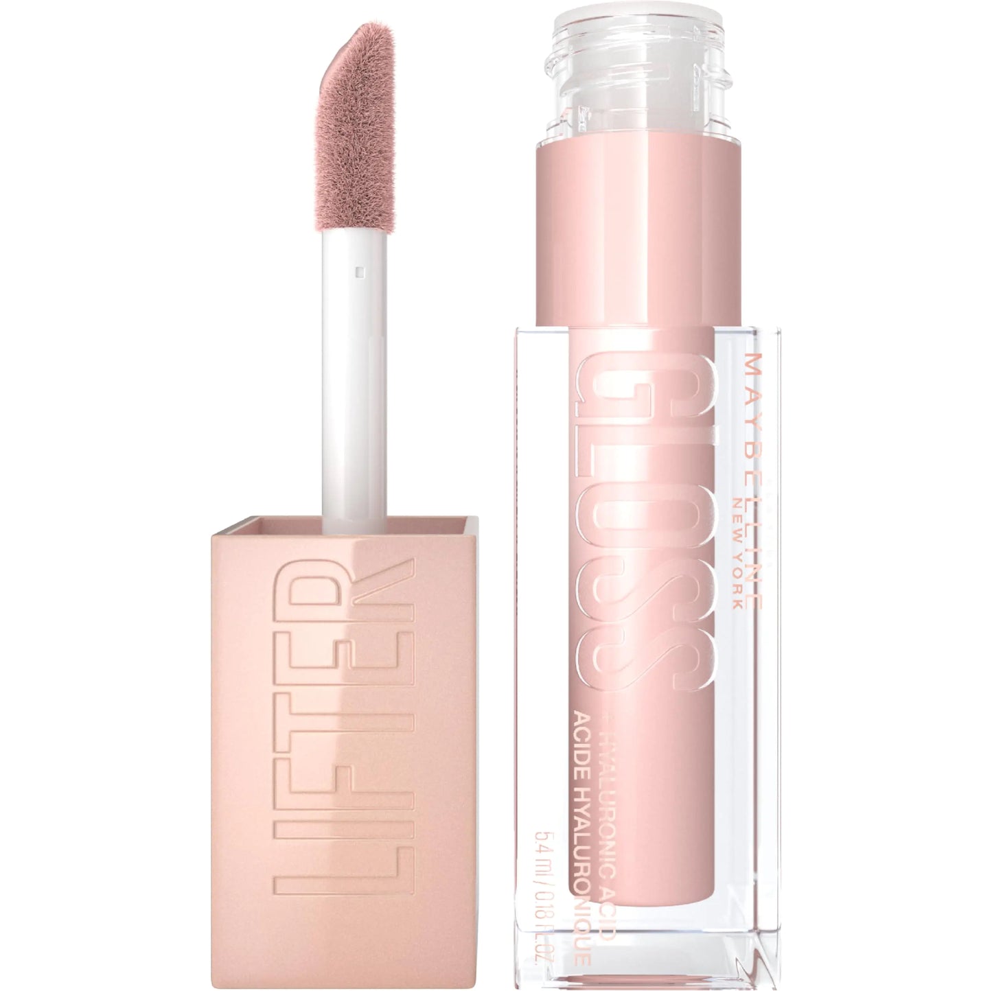 Maybelline Lifter Gloss, Hydrating Lip Gloss with Hyaluronic Acid