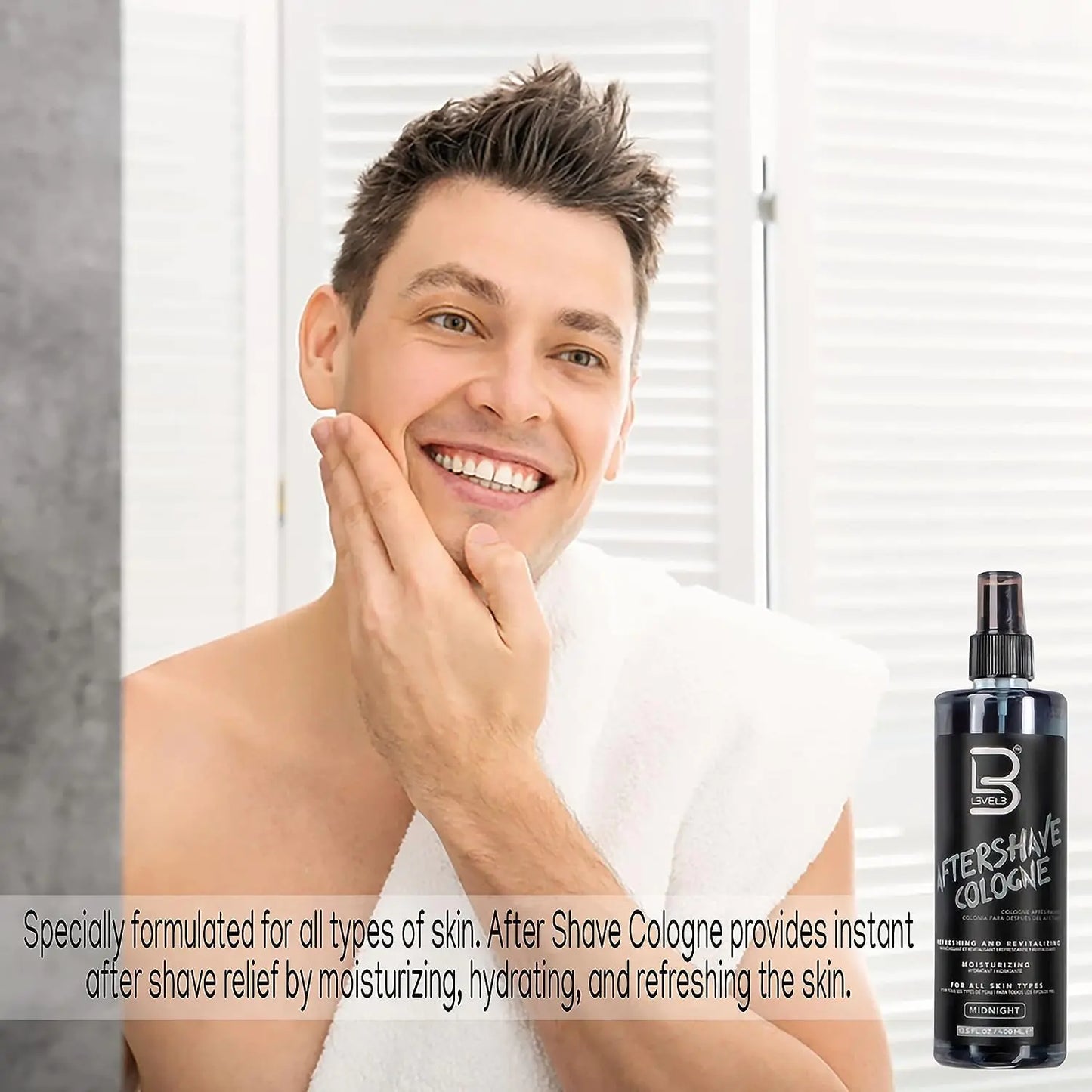 L3 Level 3 After Shave Spray Cologne