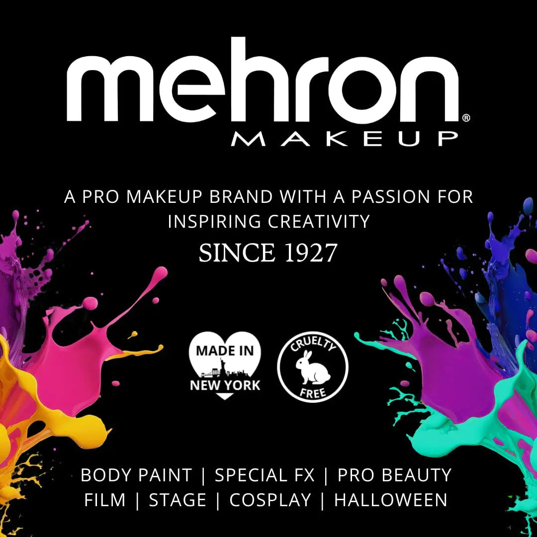 Mehron Makeup Clown White Professional Face Paint Cream Makeup