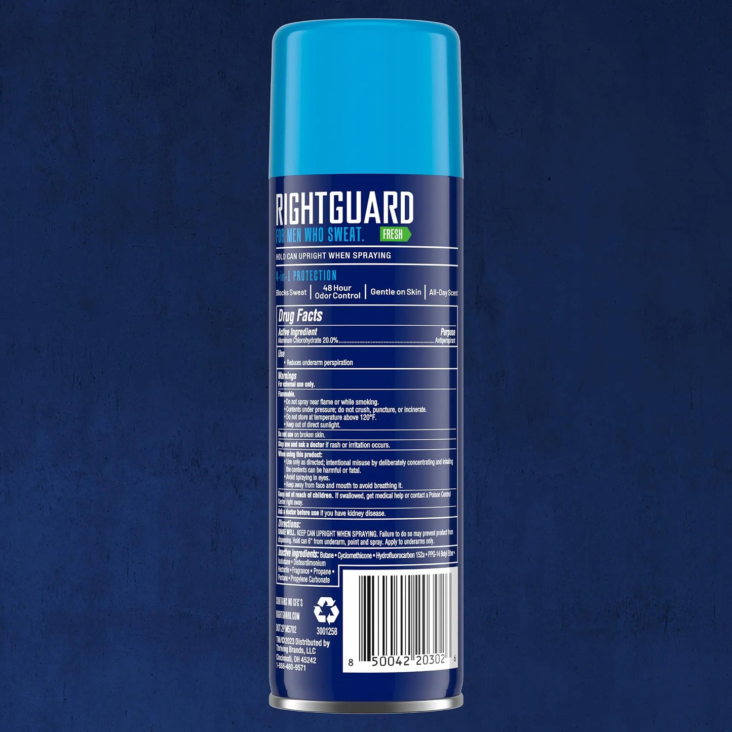 Desodorante y antitranspirante en aerosol Right Guard Sport