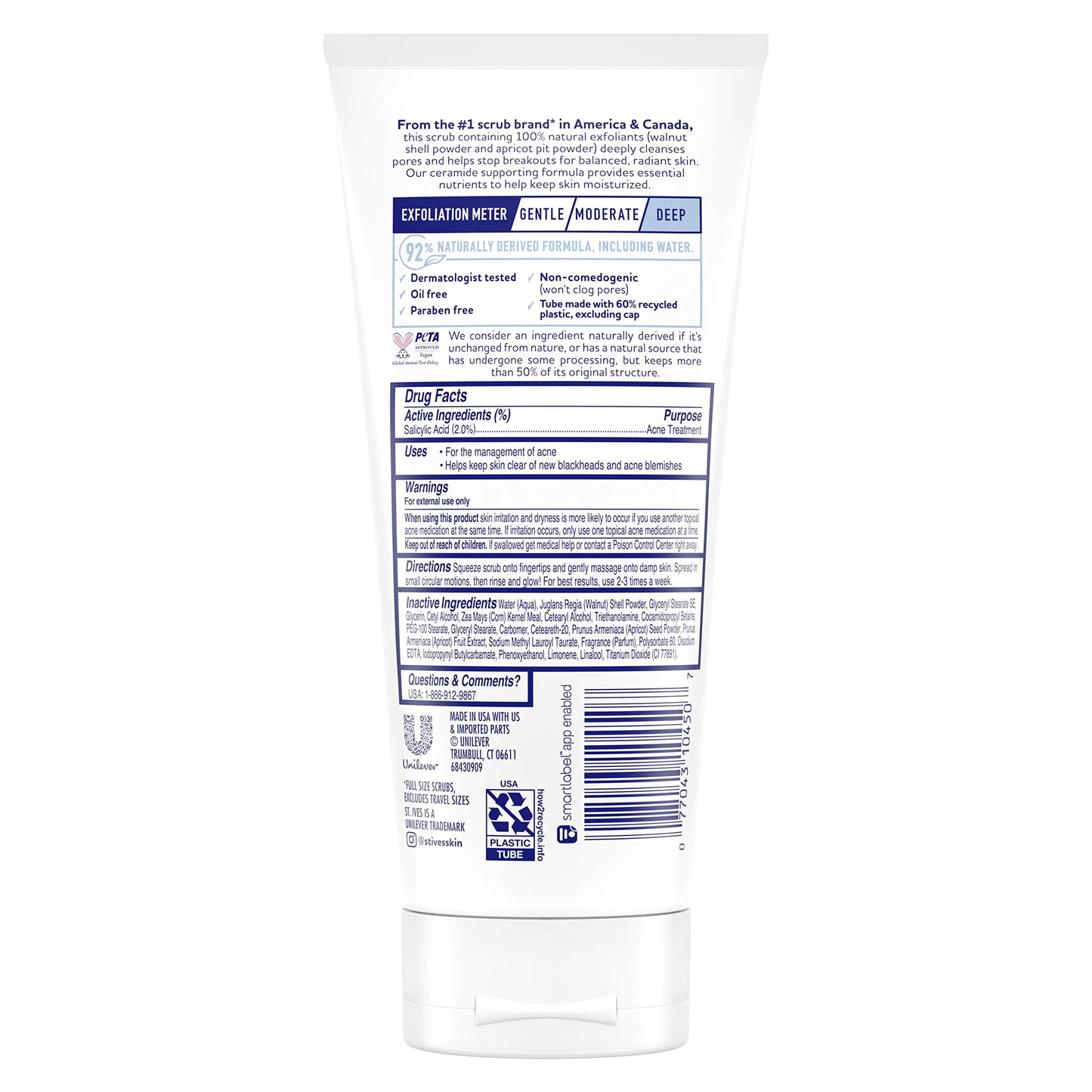 St. Ives Acne Control Face Scrub