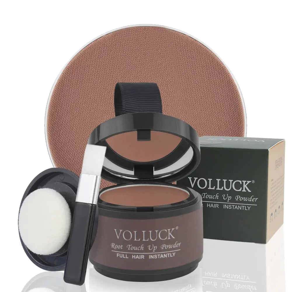 VOLLUCK Root Touch Up Powder for Gray Hair and Beard