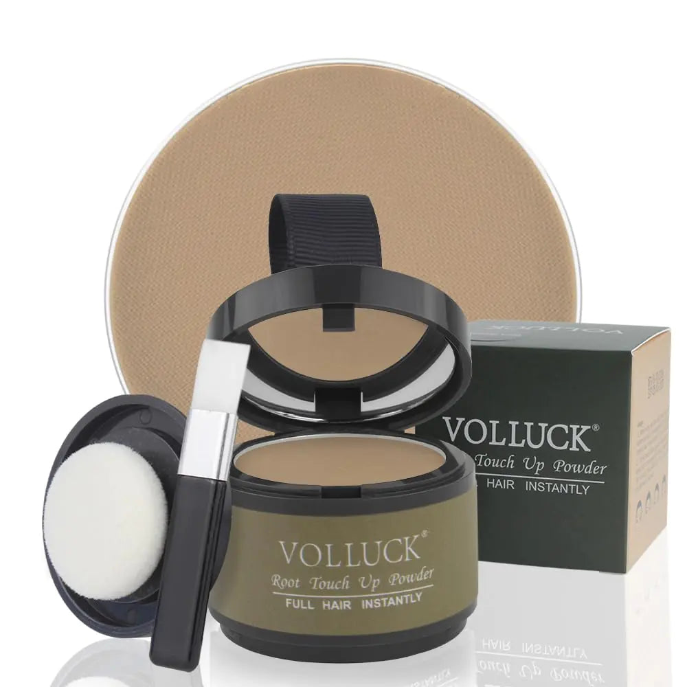 VOLLUCK Root Touch Up Powder for Gray Hair and Beard