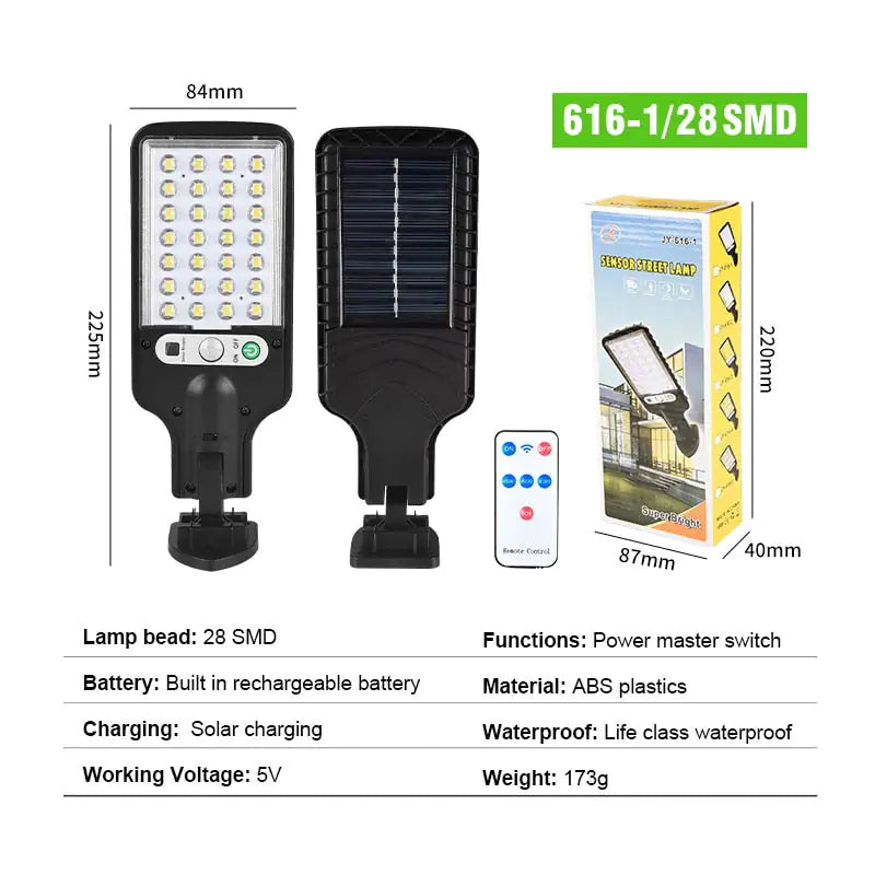 Solar-Powered Street Lighting Solution