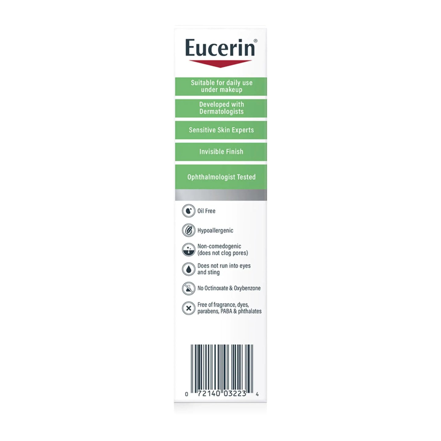 Eucerin Sun Clear Skin (Oil Control) SPF 50 Face Sunscreen Lotion