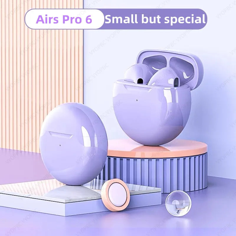 Air Pro 6 TWS Wireless Headphones Fone Bluetooth