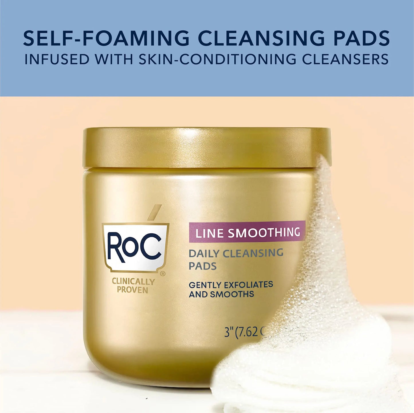 RoC Resurfacing Disks, Hypoallergenic Exfoliating Makeup Remover