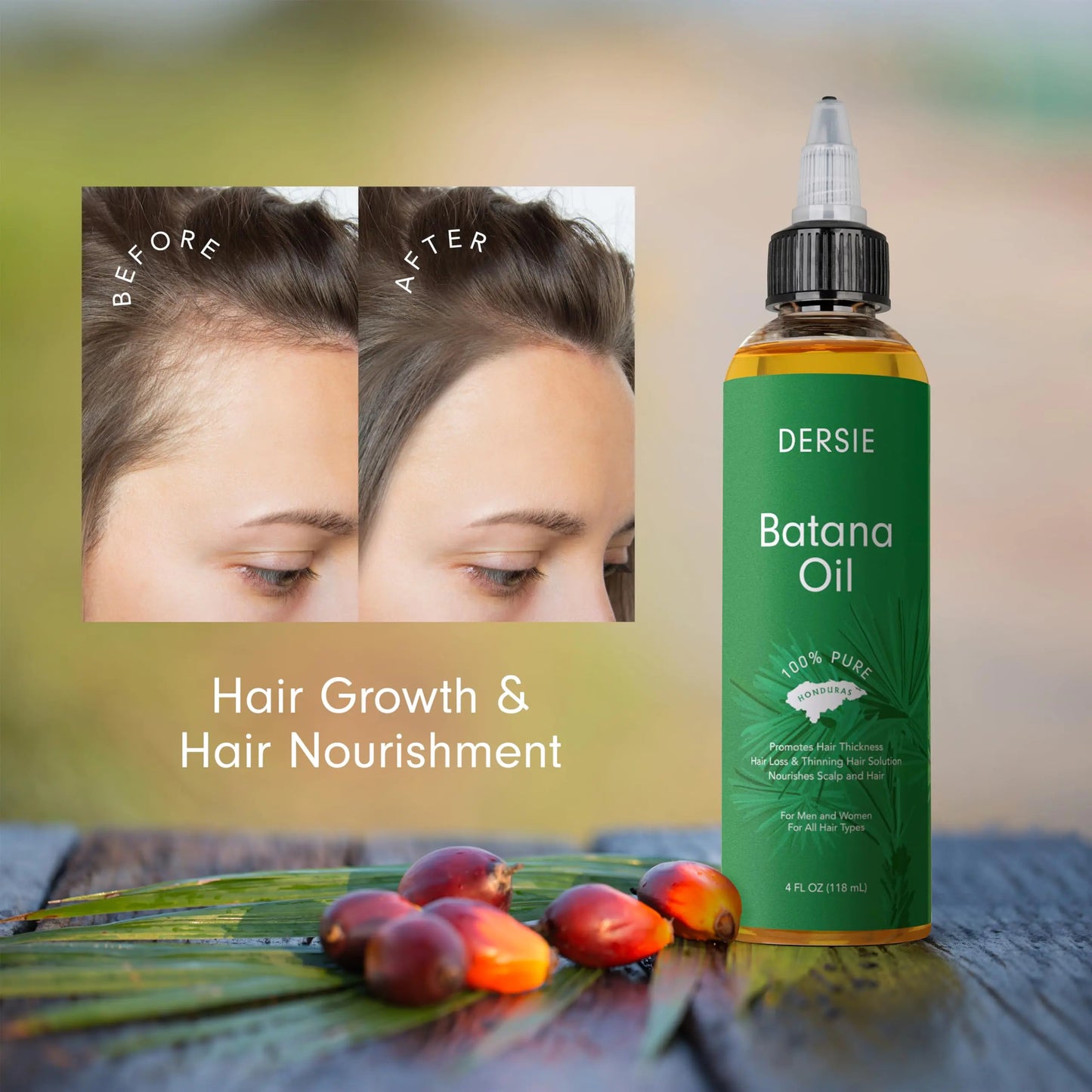 Batana Oil: Dr. Sebi Organic Raw Honduras Oil for Hair Growth