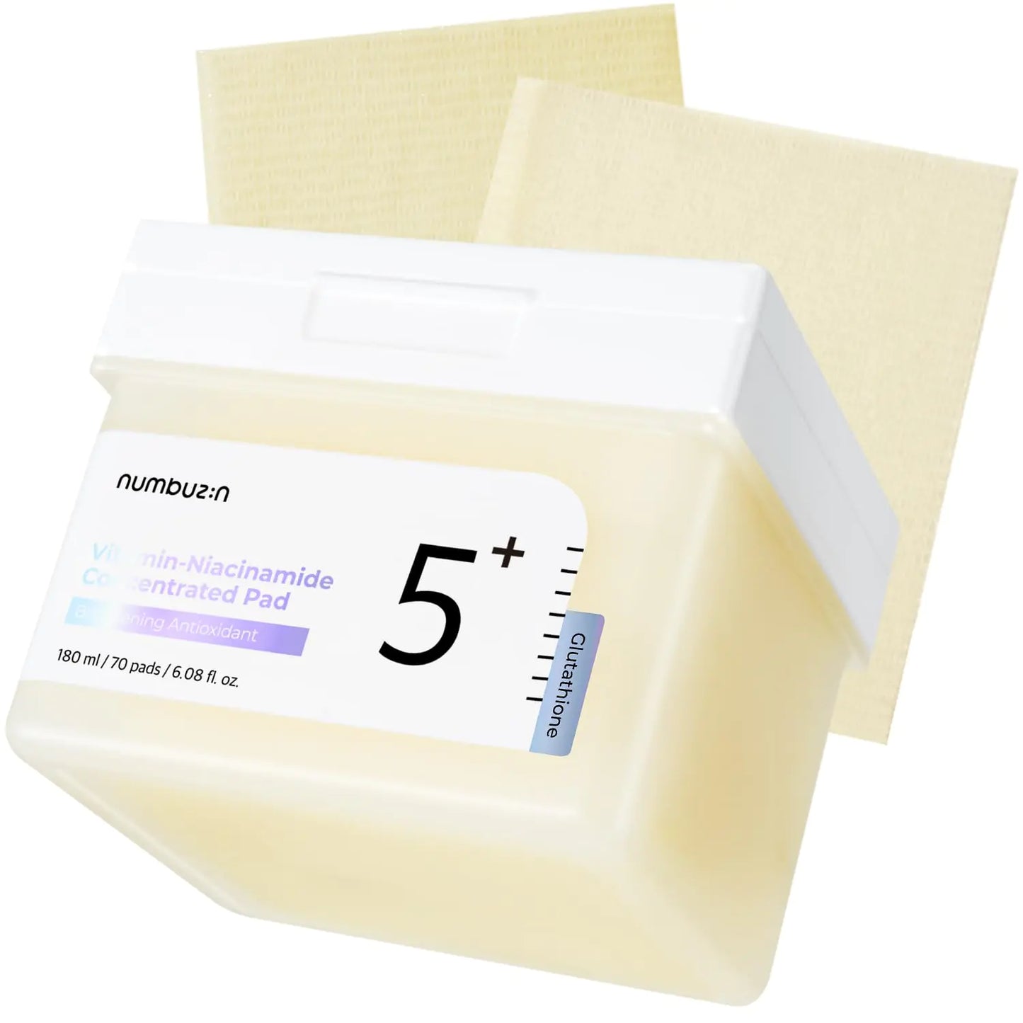 numbuzin No.5+ Niacinamide Concentrated Toner Pad