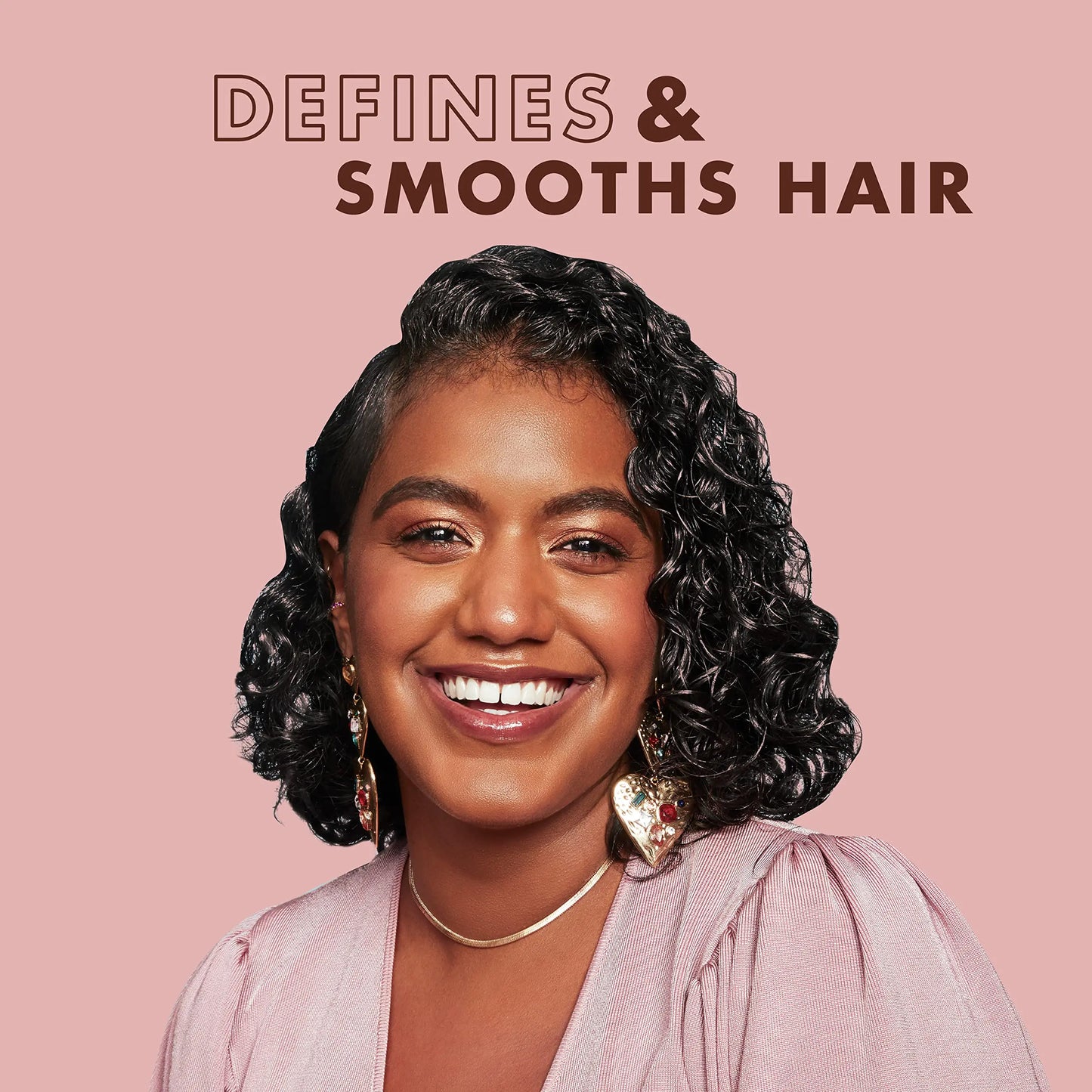 SheaMoisture Defining Styling Gel For Thick, Curly Hair