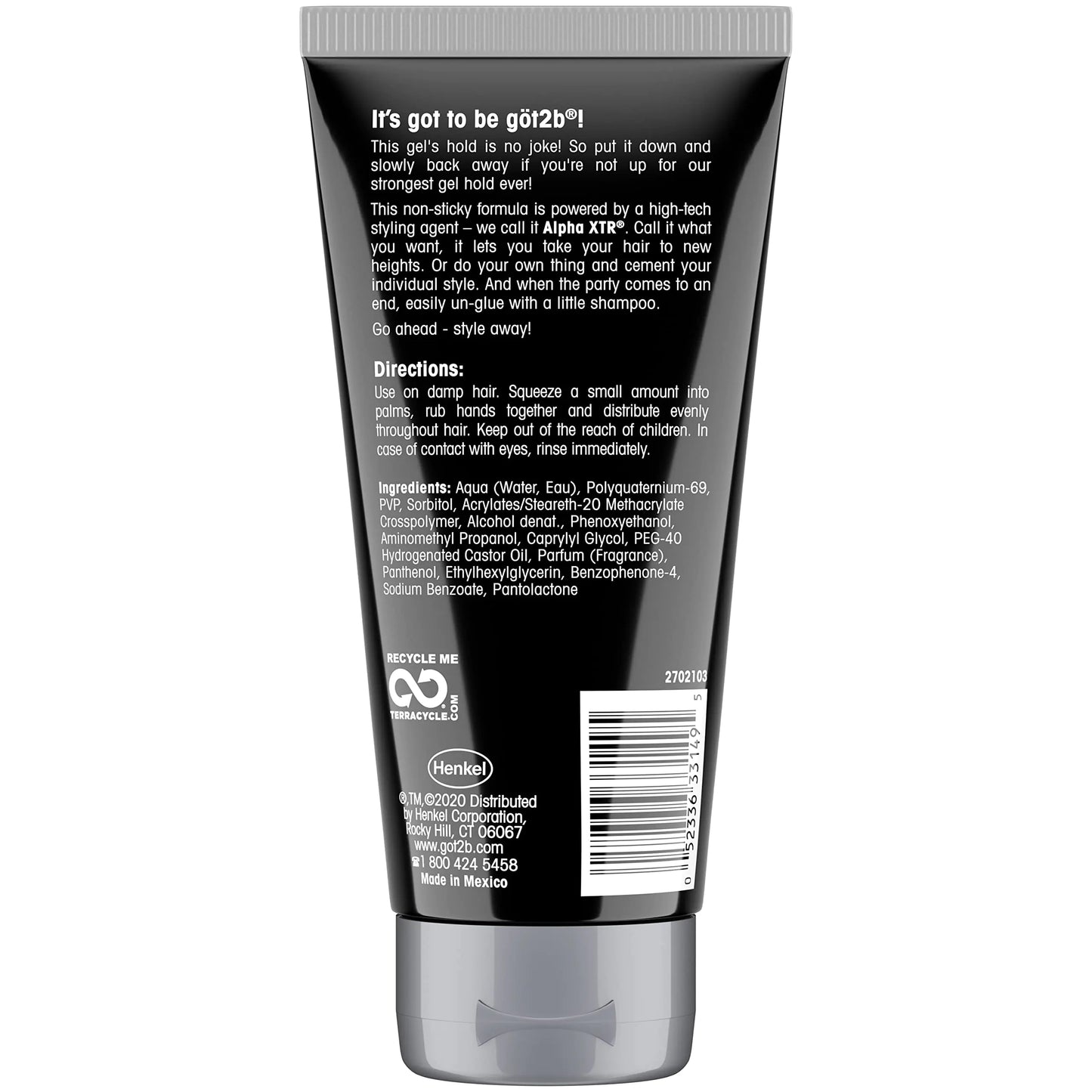 Got2B Ultra Glued Invincible Styling Gel