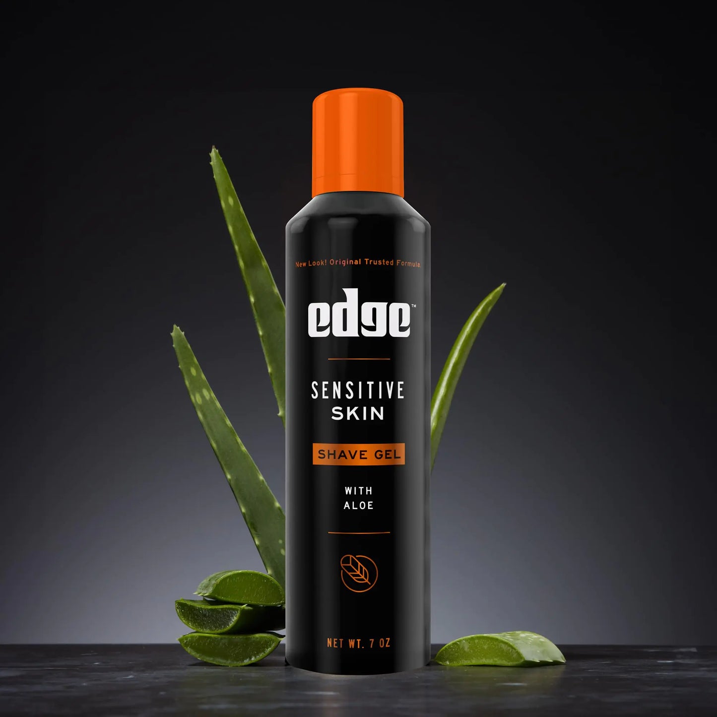 Edge Shaving Gel for Men, Sensitive Skin with Aloe