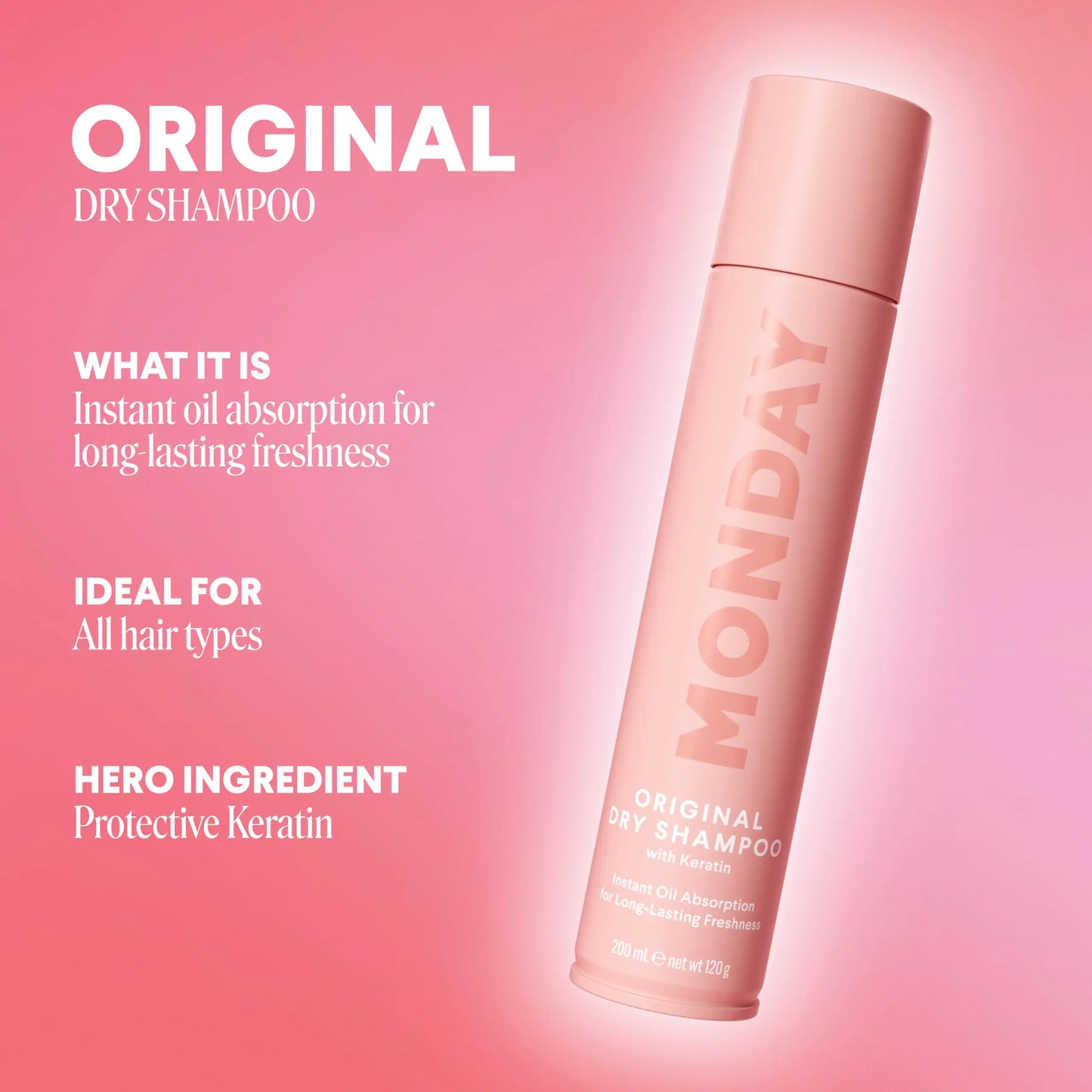 MONDAY HAIRCARE Dry Shampoo Original