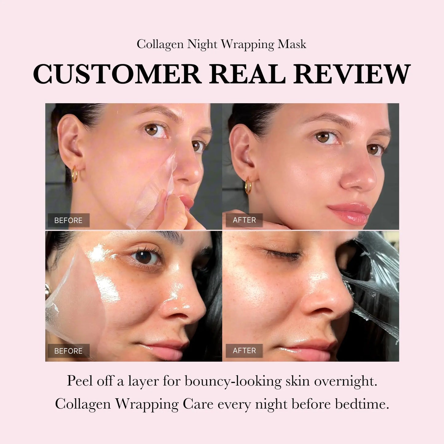 Medicube Collagen Overnight Wrapping Peel Off Facial Mask Pack