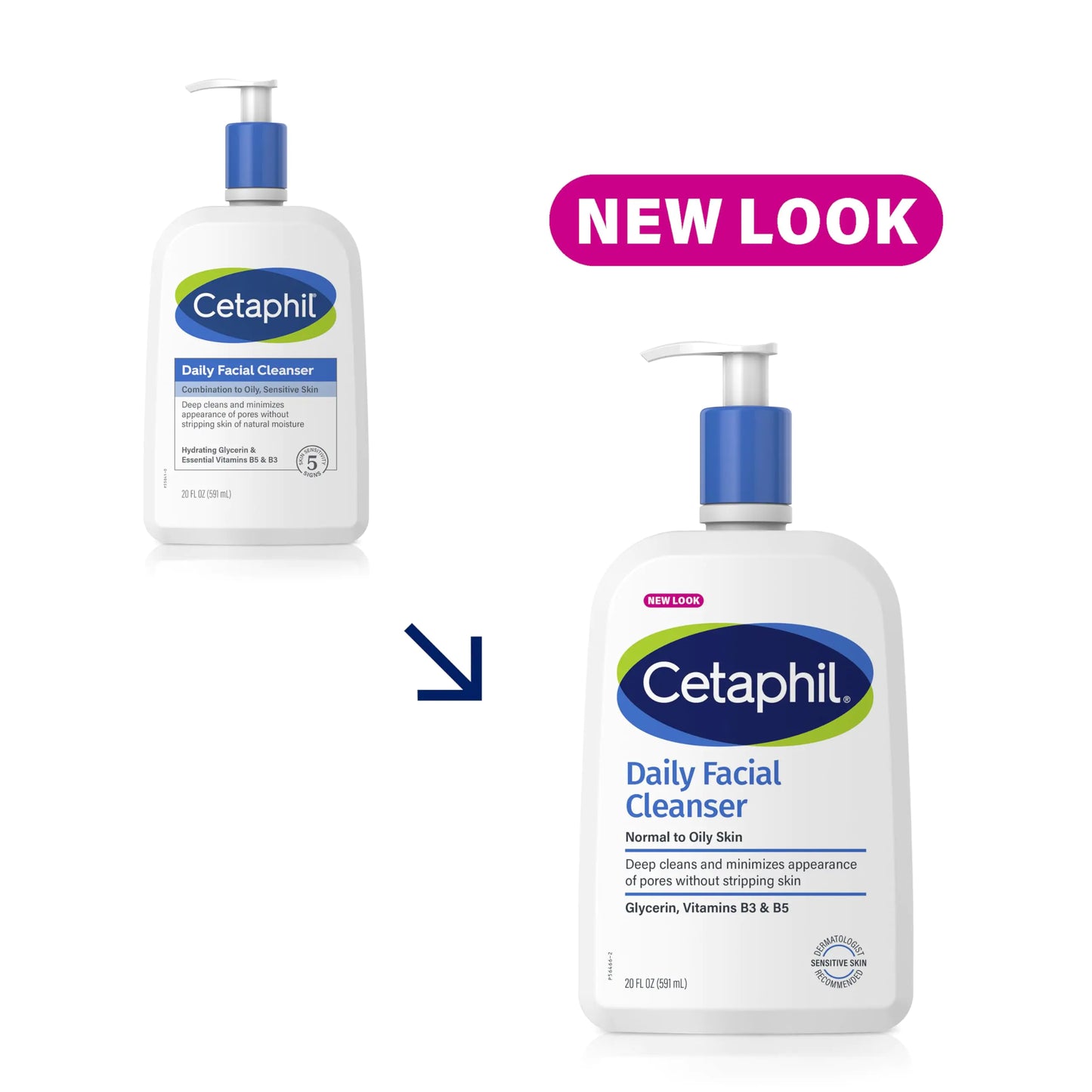 Cetaphil Face Wash, Daily Facial Cleanser for Sensitive