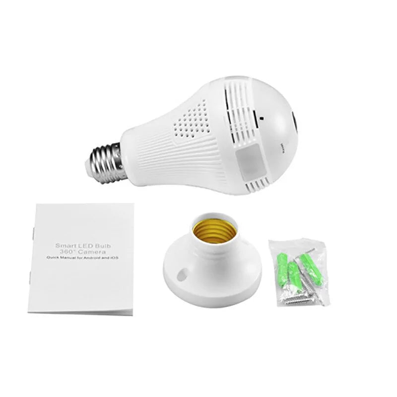 Panoramic Light Bulb Camera