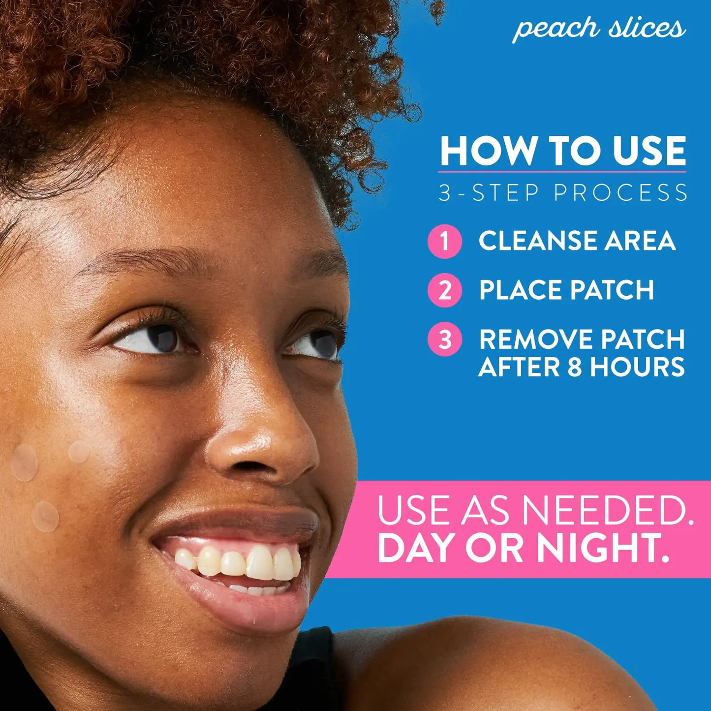 Peach Slices | Acne Spot Dots | Hydrocolloid Acne Patches