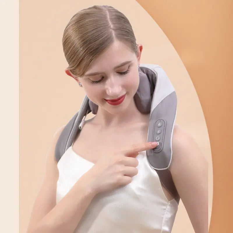 Electric Cordless Back And Neck Massager