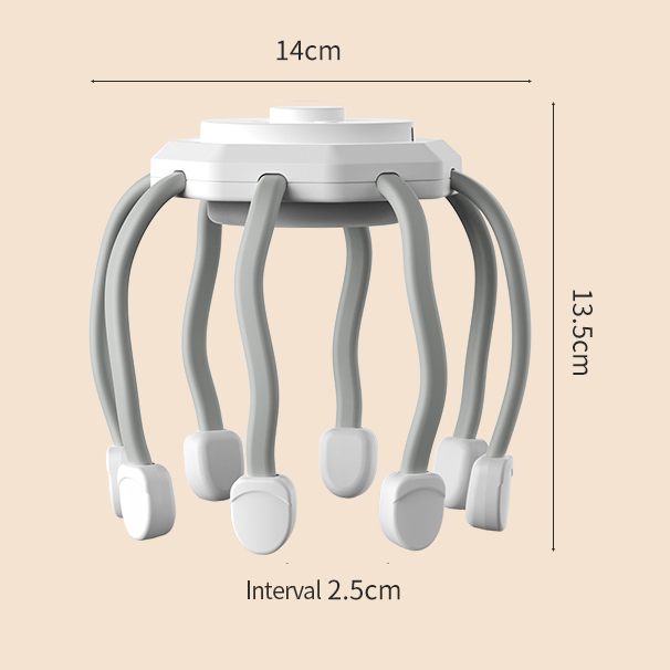 Masajeador de cuero cabelludo Octopus™