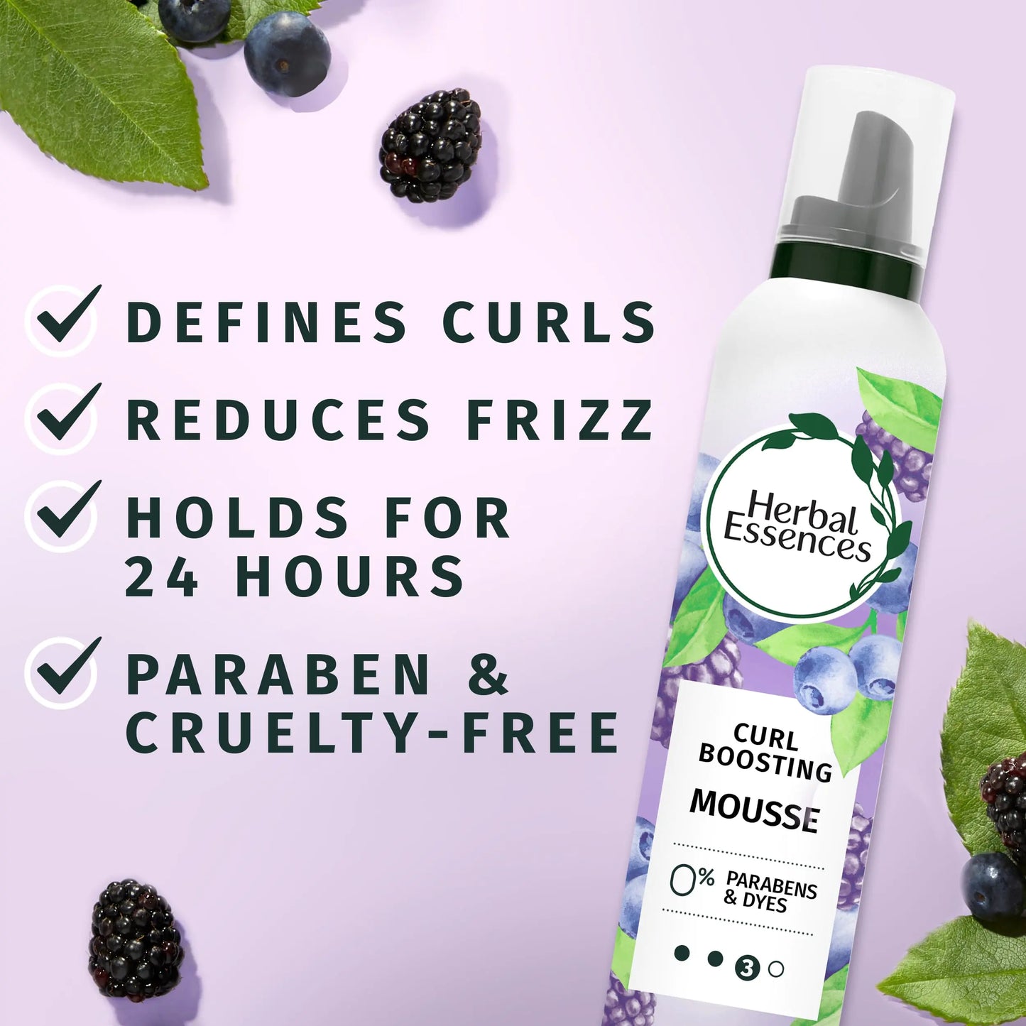 Herbal Essences Curl Boosting Mousse