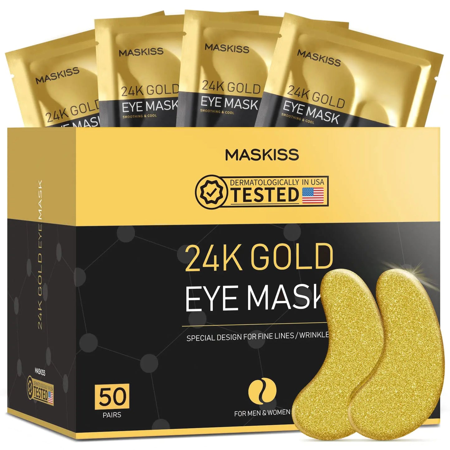 24k Gold Under Eye Patches