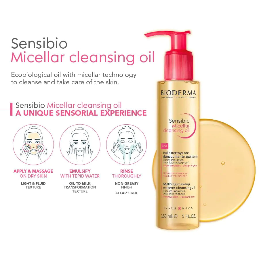 Bioderma Sensibio Micellar Cleansing Oil