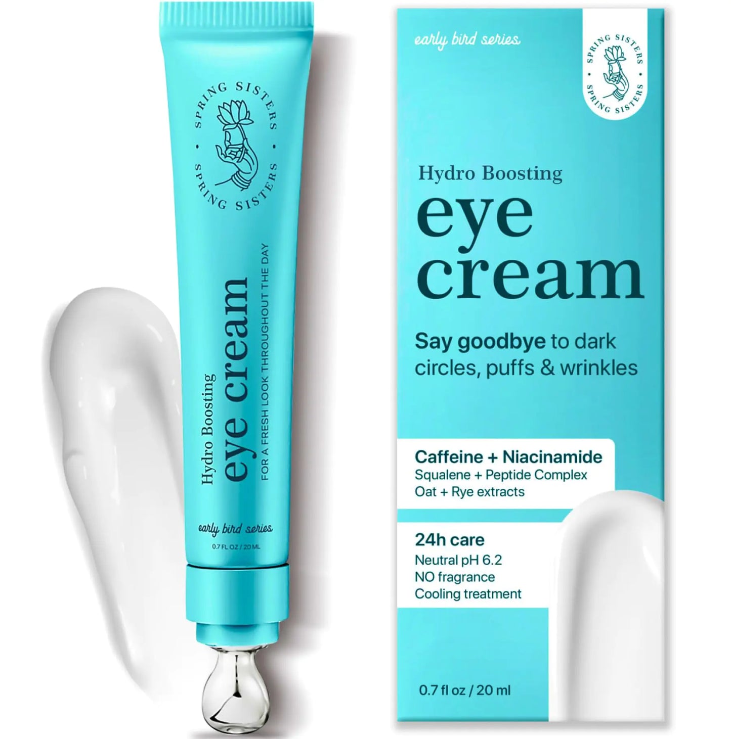 Under Eye Cream for Dark Circles and Puffiness