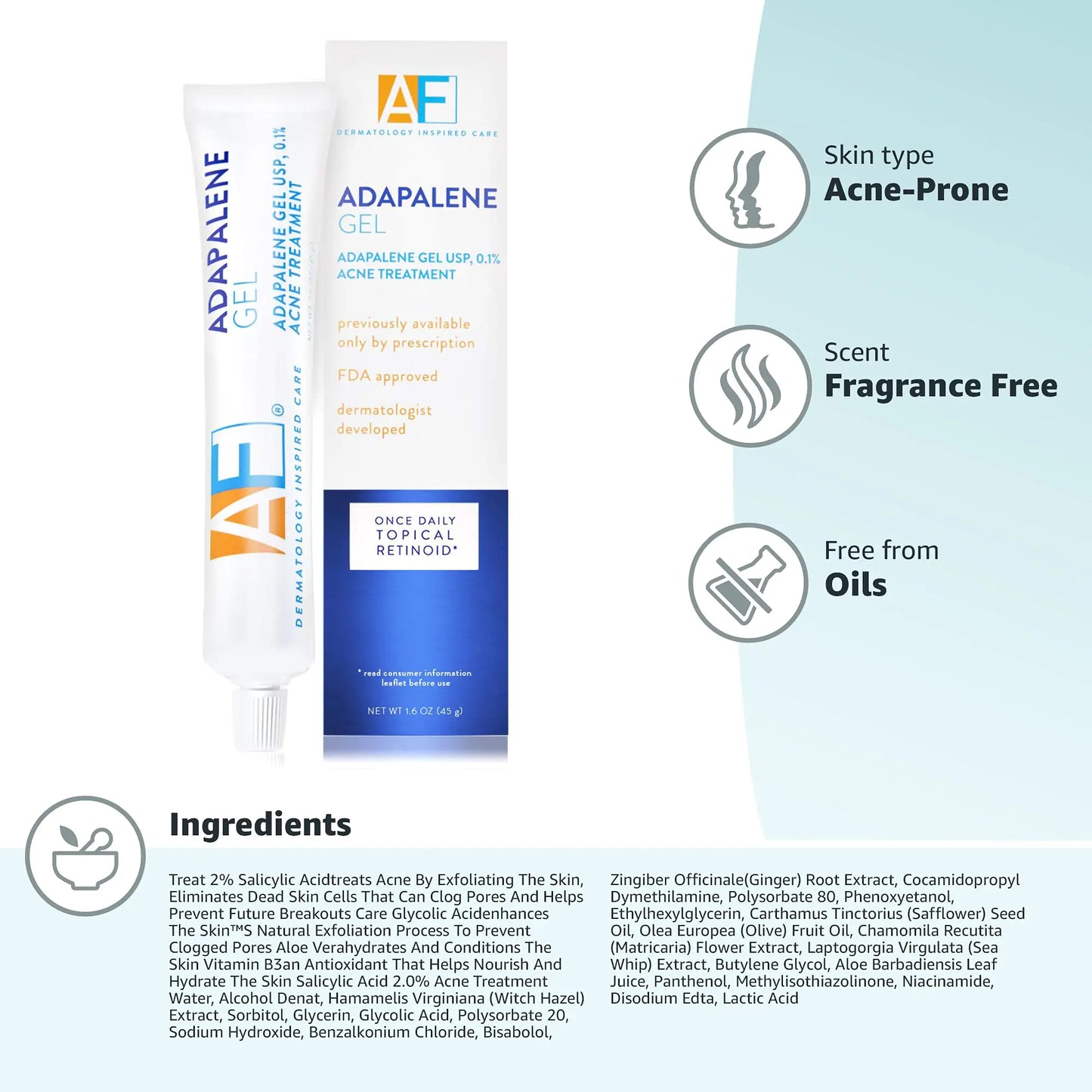 AcneFree Adapalene Gel 0.1%