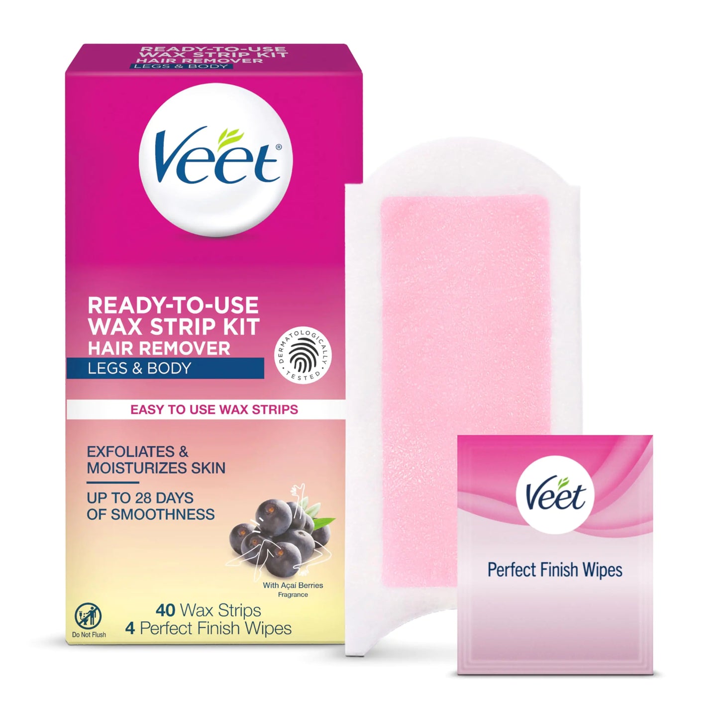 Veet Ready-To-Use Waxing Kit For Women