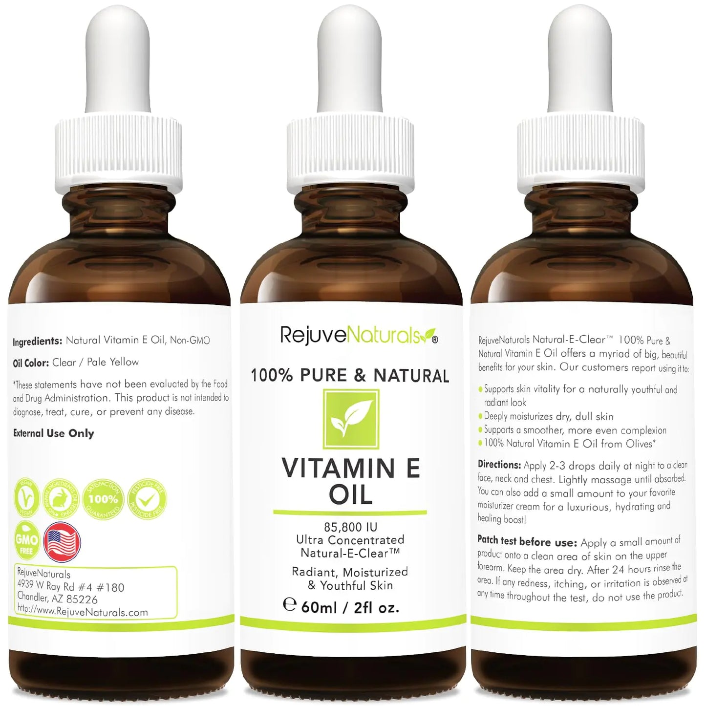 Vitamin E Oil - 100% Pure & Natural