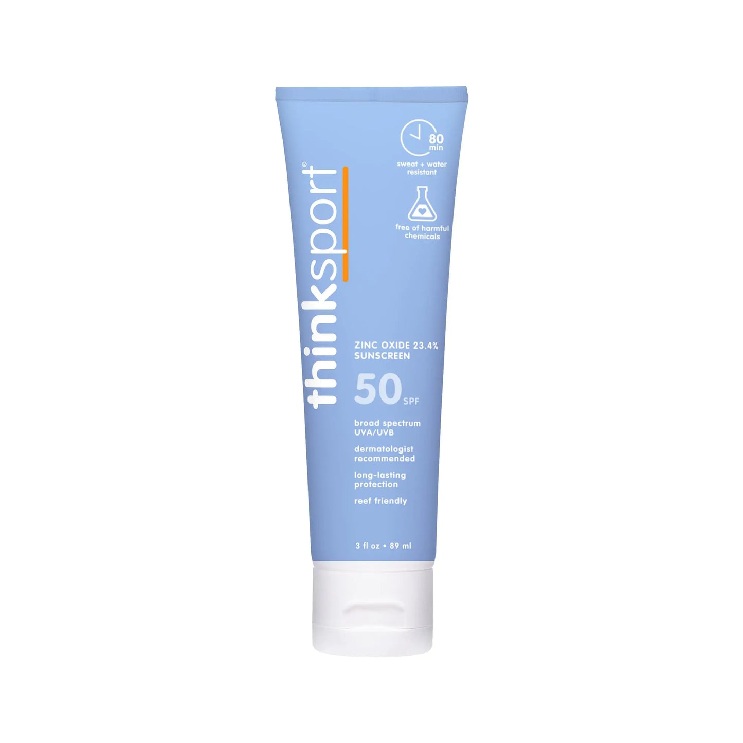 Thinksport SPF 50+ Mineral Sunscreen