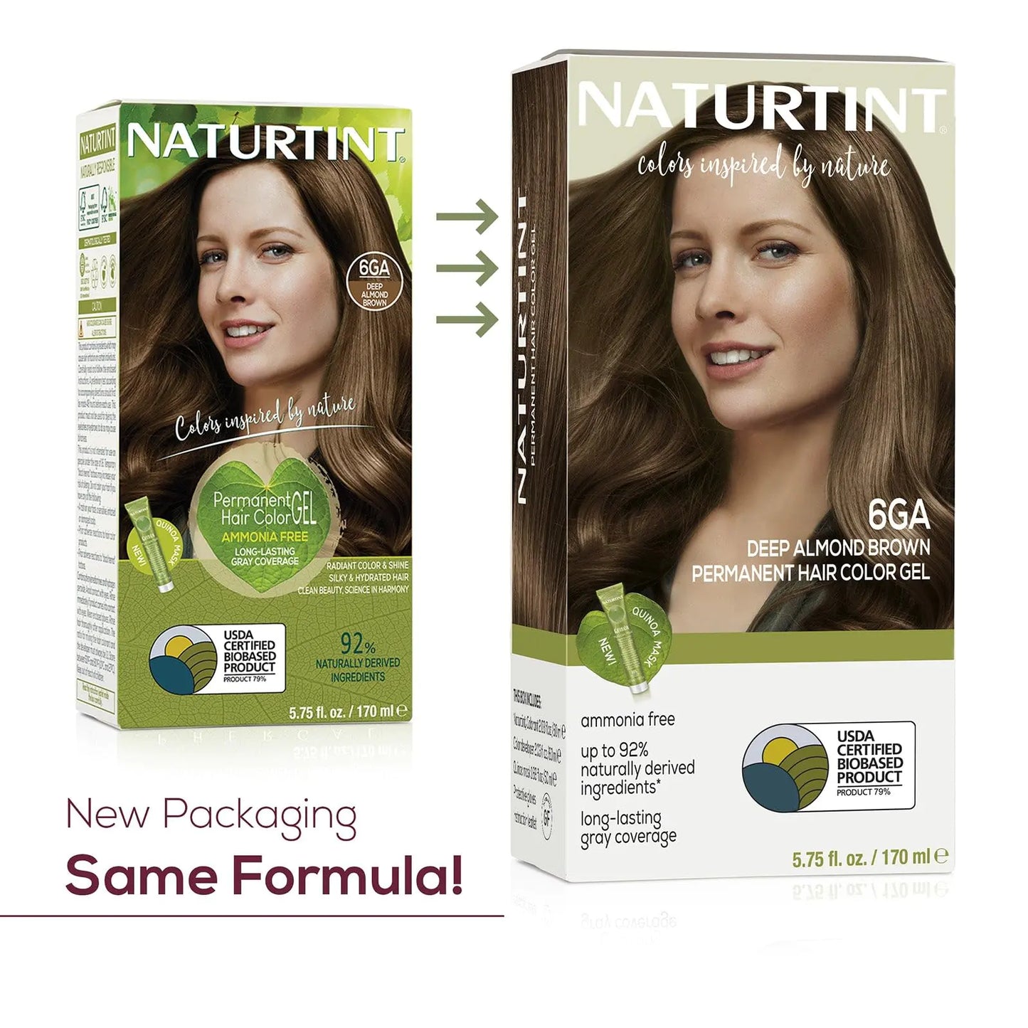 Naturtint 6GA Deep Almond Brown Permanent Hair Color