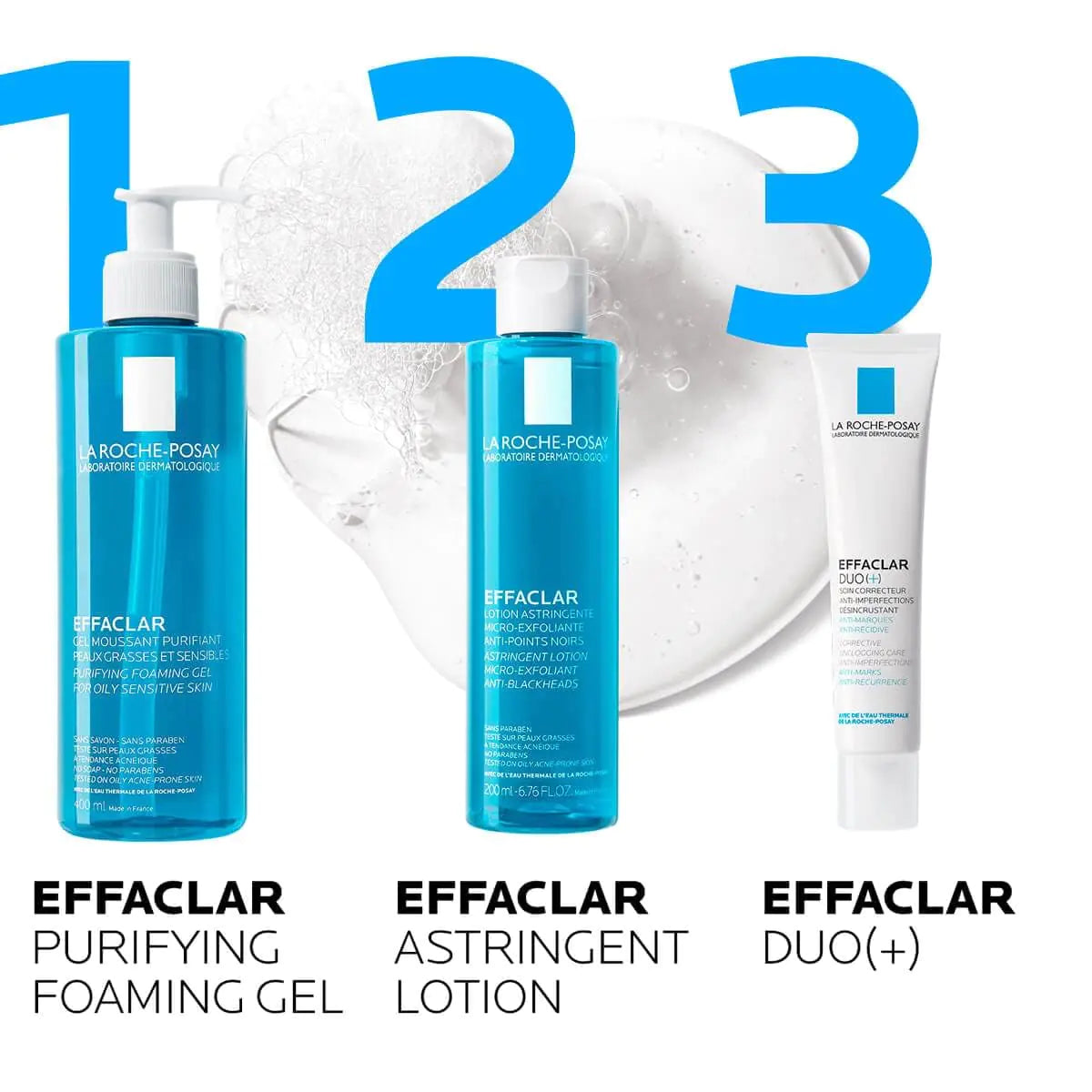 La Roche-Posay Effaclar Purifying Foaming Gel Cleanser for Oily Skin